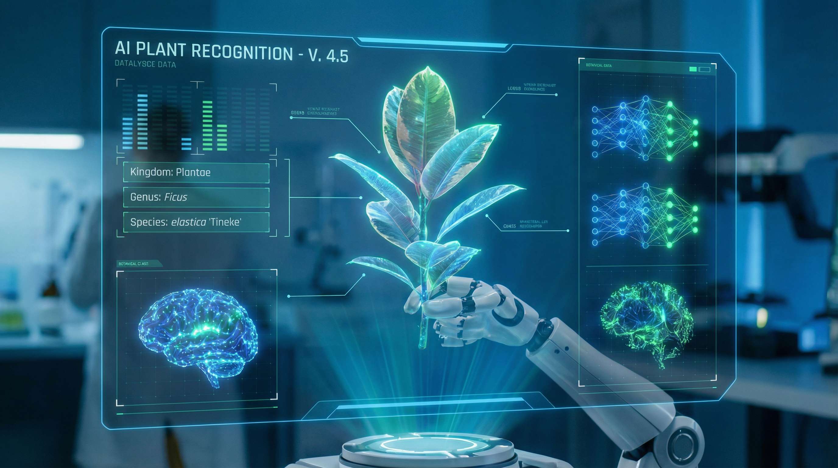 小蓝视频 AI植物视频识别技术